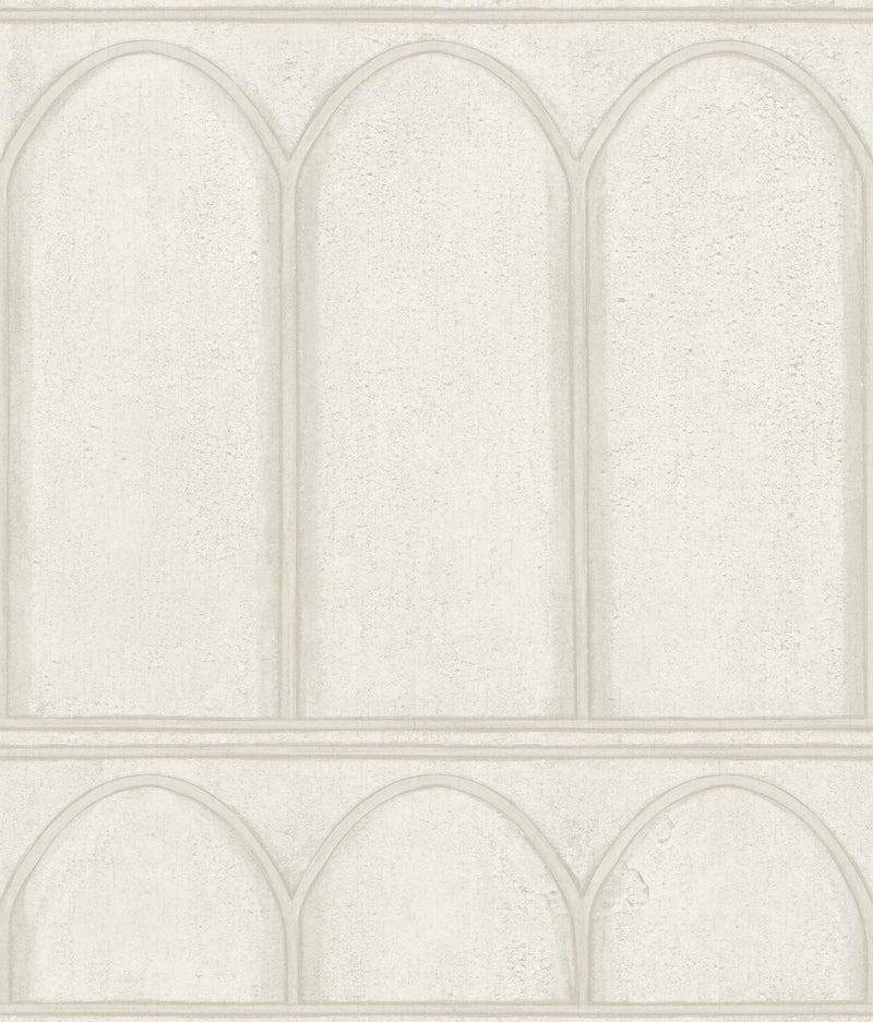 media image for Arches Wallpaper in Beige/Pearl from the Mediterranean Collection by York Wallcoverings 28
