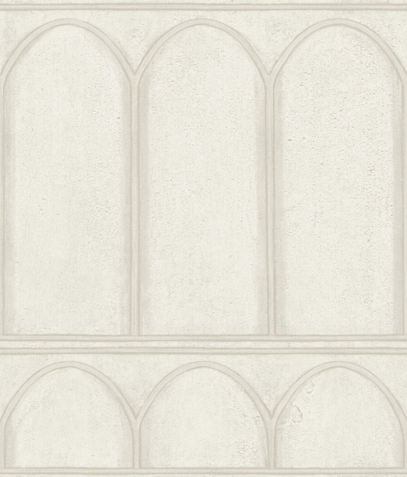 media image for sample arches wallpaper in beige pearl from the mediterranean collection by york wallcoverings 1 262