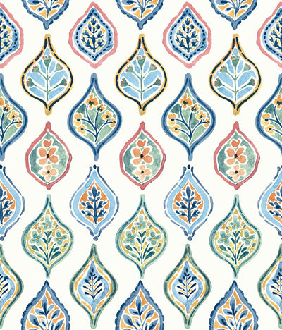 product image of sample marketplace motif wallpaper in white multi from the mediterranean collection by york wallcoverings 1 587