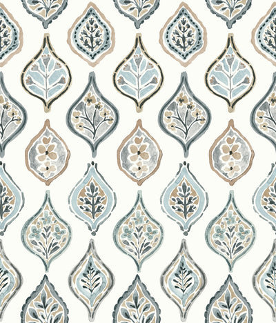 product image of sample marketplace motif wallpaper in white neutral beige from the mediterranean collection by york wallcoverings 1 574