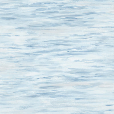 product image for Ripples Wallpaper in Blue from the Mediterranean Collection by York Wallcoverings 48