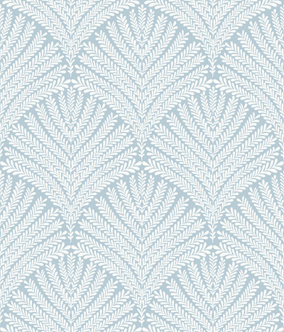 product image of sample beachcomber wallpaper in blue white from the mediterranean collection by york wallcoverings 1 551
