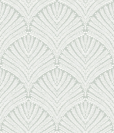 product image of Beachcomber Wallpaper in Green/White from the Mediterranean Collection by York Wallcoverings 541