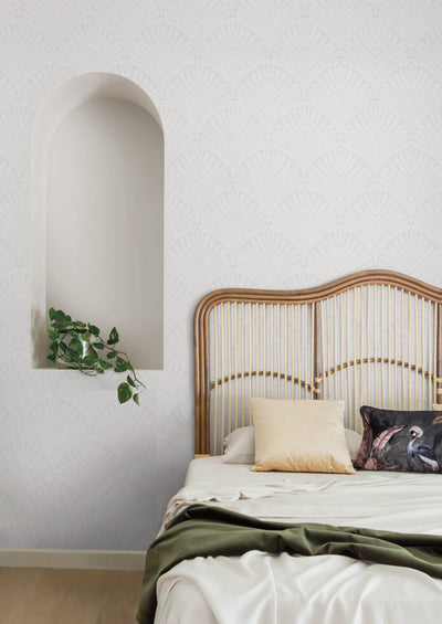 product image for Beachcomber Wallpaper in Light Gray/White from the Mediterranean Collection by York Wallcoverings 17