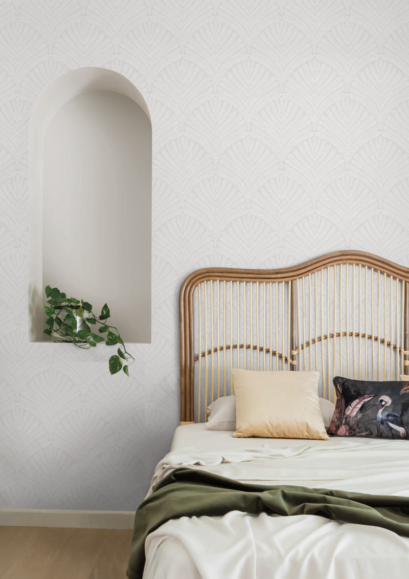 media image for Beachcomber Wallpaper in Light Gray/White from the Mediterranean Collection by York Wallcoverings 258