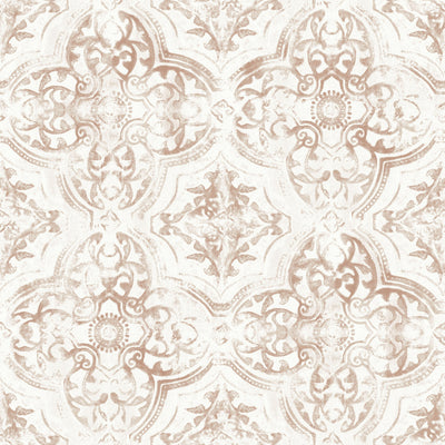 product image for Quartet Wallpaper in Off White/Tan from the Mediterranean Collection by York Wallcoverings 75
