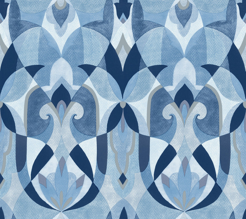 media image for sample malta wallpaper in blue silver from the mediterranean collection by york wallcoverings 1 222