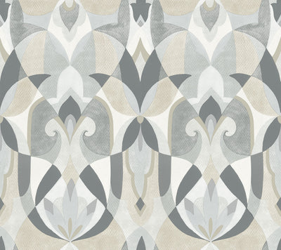product image for Malta Wallpaper in Neutral/Glint from the Mediterranean Collection by York Wallcoverings 62