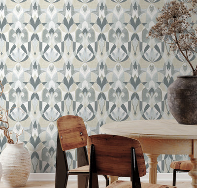 product image for Malta Wallpaper in Neutral/Glint from the Mediterranean Collection by York Wallcoverings 31