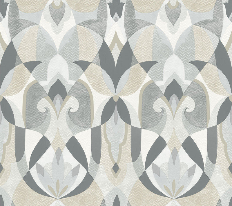 media image for sample malta wallpaper in neutral glint from the mediterranean collection by york wallcoverings 1 286