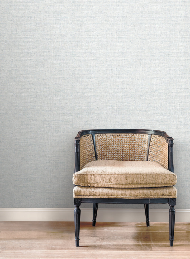 media image for Papyrus Weave Wallpaper in Blue from the Mediterranean Collection by York Wallcoverings 278