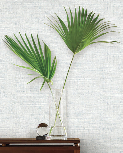 product image for Papyrus Weave Wallpaper in Blue from the Mediterranean Collection by York Wallcoverings 26