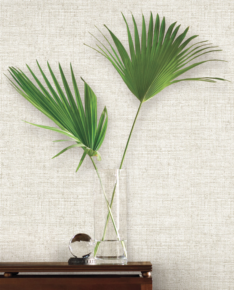 media image for Papyrus Weave Wallpaper in White from the Mediterranean Collection by York Wallcoverings 256