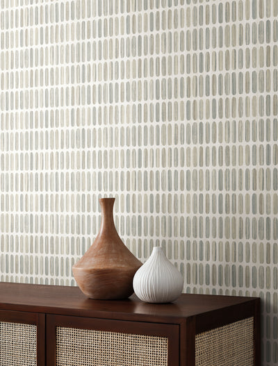 product image for Petite Pergola Wallpaper in Neutral from the Mediterranean Collection by York Wallcoverings 17