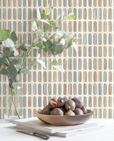 product image for Petite Pergola Wallpaper in Tan from the Mediterranean Collection by York Wallcoverings 23