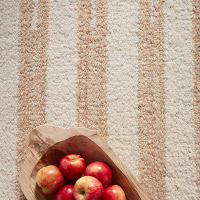 product image for lomita handmade stripes light tan cream rug by jaipur living 8 1