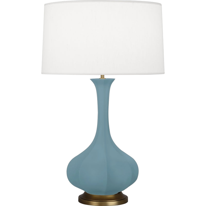 media image for pike 32 75h x 11 5w table lamp by robert abbey 31 293