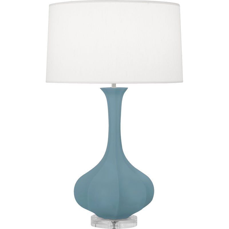 media image for pike 32 75h x 11 5w table lamp by robert abbey 19 219