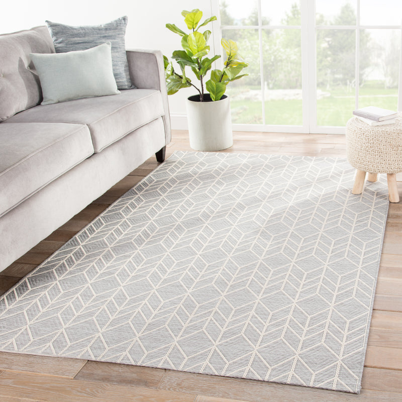 media image for galloway indoor outdoor chevron gray cream rug design by jaipur 5 246