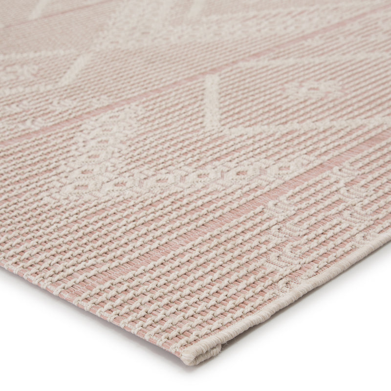 media image for Shiloh Indoor/ Outdoor Tribal Light Pink/ Cream Rug by Jaipur Living 231