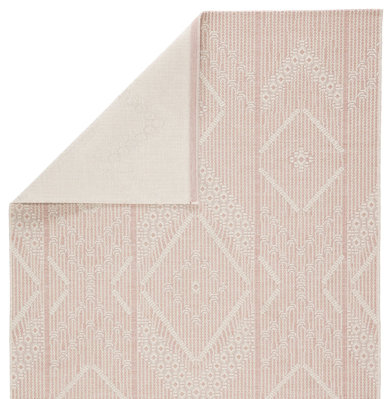 media image for Shiloh Indoor/ Outdoor Tribal Light Pink/ Cream Rug by Jaipur Living 225