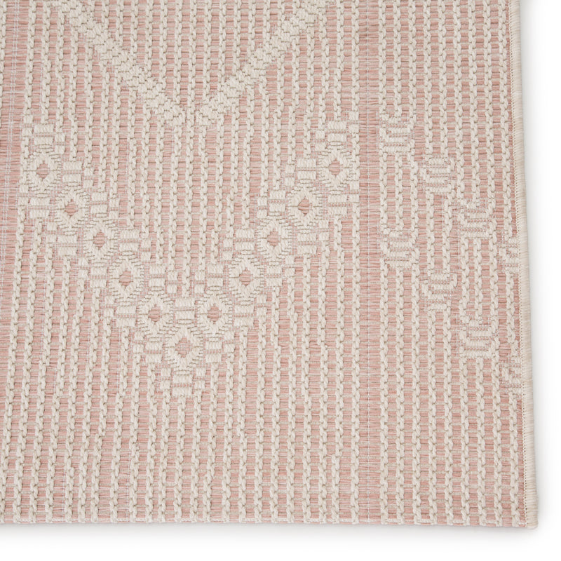 media image for Shiloh Indoor/ Outdoor Tribal Light Pink/ Cream Rug by Jaipur Living 225