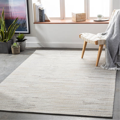 product image for Medora MOD-1024 Hand Crafted Rug in Ivory & Medium Grey by Surya 91