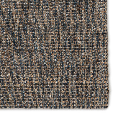 product image for Sutton Natural Solid Gray/ Blue Rug by Jaipur Living 55