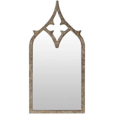 product image for Serenade MRR-1004 Arch/Crowned Top Mirror in Grey by Surya 89