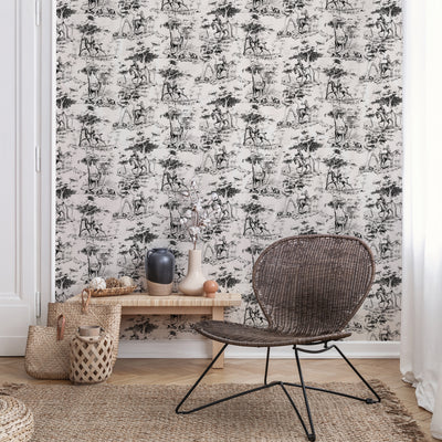 product image of La Chasse Verge Wallpaper by Mr & Mrs Vintage for NLXL 598