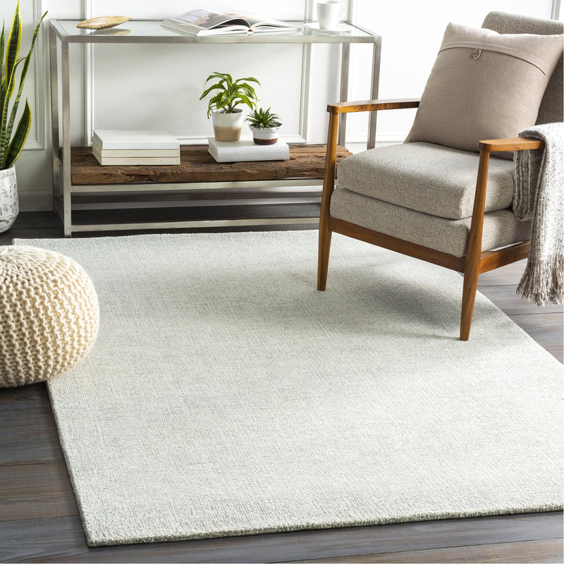 media image for Messina MSN-2304 Hand Tufted Rug in Medium Gray & White by Surya 247