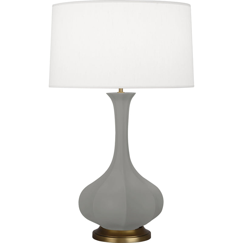 media image for pike 32 75h x 11 5w table lamp by robert abbey 29 249