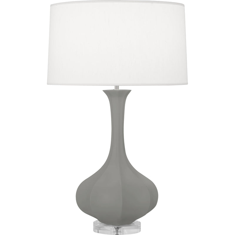 media image for pike 32 75h x 11 5w table lamp by robert abbey 30 249