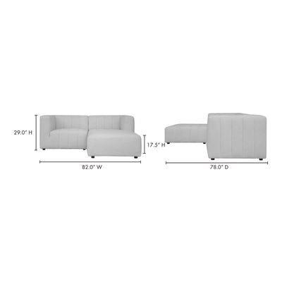 product image for lyric nook modular sectional by bd la mhc mt 1030 15 13 9