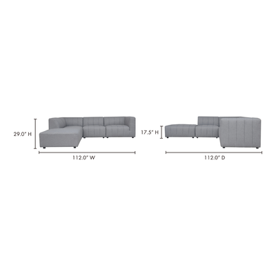 product image for lyric dream modular sectional by bd la mhc mt 1033 15 21 70