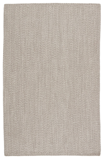 product image for Dumont Indoor/Outdoor Solid Light Grey Rug by Jaipur Living 31