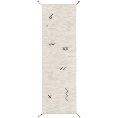 product image for Montezuma MTZ-2005 Hand Woven Rug in Ivory & Light Gray by Surya 47