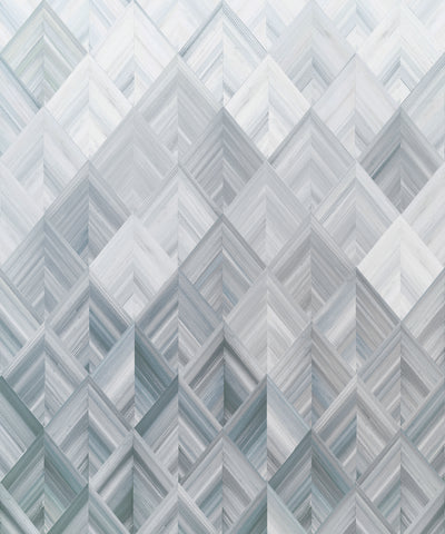 product image for Diamond Parquet Mural in Blue from the Murals Resource Library Vol. 2 by York Wallcoverings 54