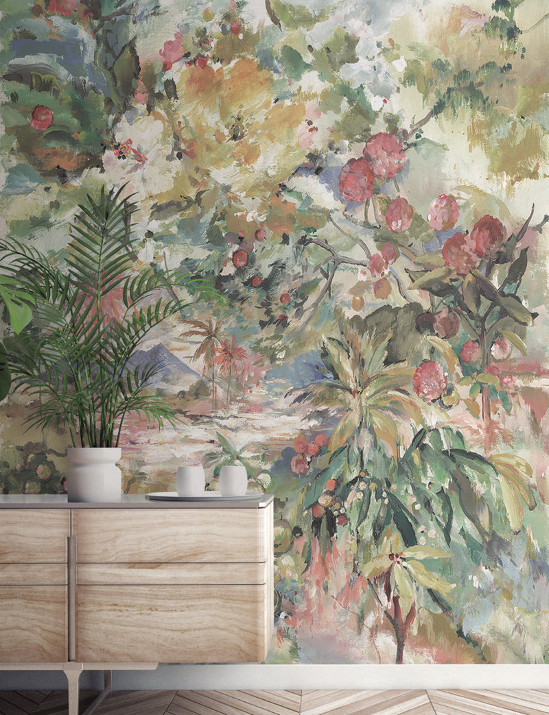 media image for Capri Mural in Pastel Multi from the Murals Resource Library Vol. 2 by York Wallcoverings 285