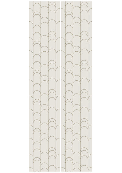 product image for Golden Lines Ivory/Gold MW-067 Wallpaper by Kek Amsterdam 7