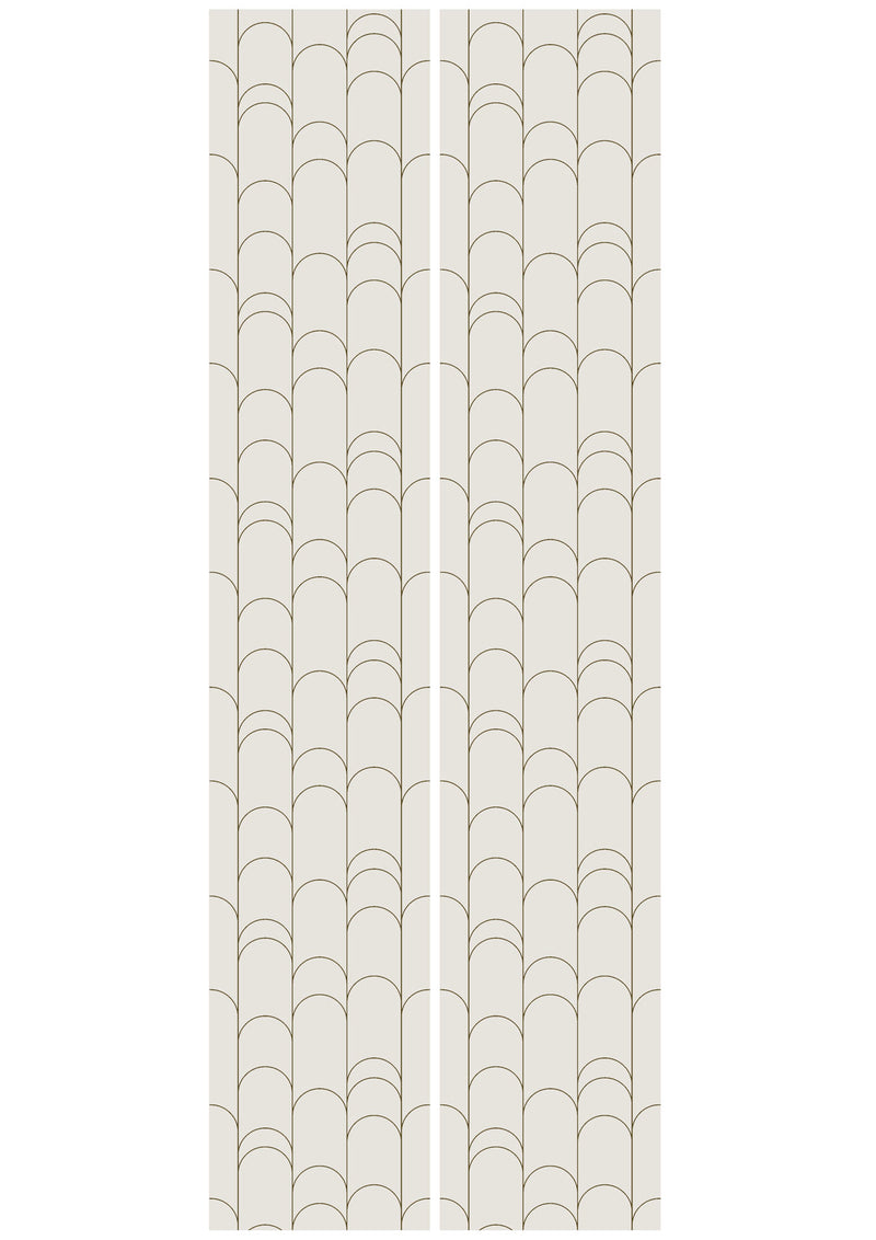 media image for Golden Lines Ivory/Gold MW-067 Wallpaper by Kek Amsterdam 295