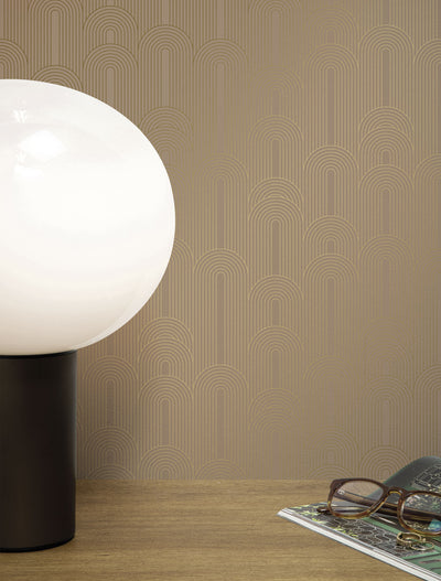 product image of Golden Lines Nude/Gold MW-079 Wallpaper by Kek Amsterdam 56