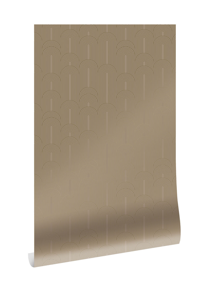 media image for Golden Lines Nude/Gold MW-079 Wallpaper by Kek Amsterdam 213