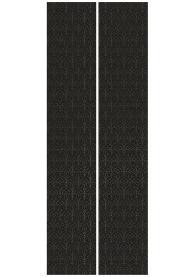 product image for Golden Lines Black/Gold MW-086 Wallpaper by Kek Amsterdam 95