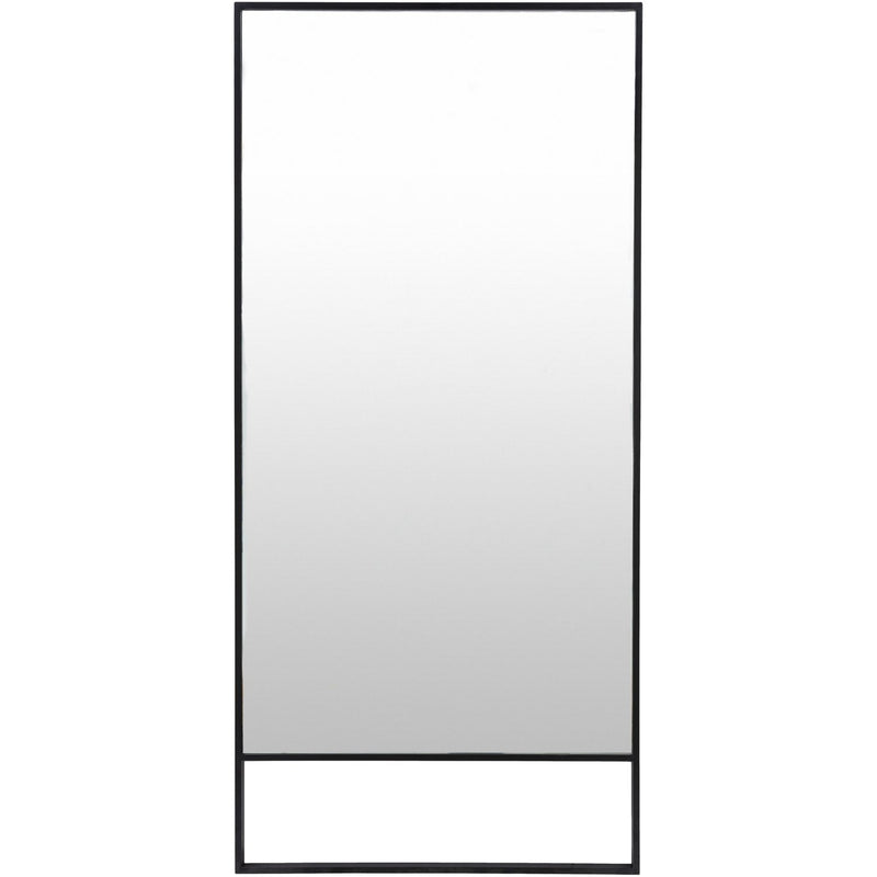 media image for Maxxis MXS-001 Rectangular Mirror in Black by Surya 214