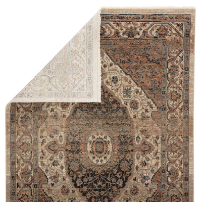 product image for Irenea Medallion Tan & Ivory Rug by Jaipur Living 66