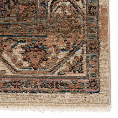 product image for Irenea Medallion Tan & Ivory Rug by Jaipur Living 25