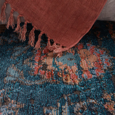product image for Milana Oriental Blue & Blush Rug by Jaipur Living 52