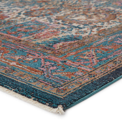 product image for romilly oriental teal rust area rug by jaipur living 2 30