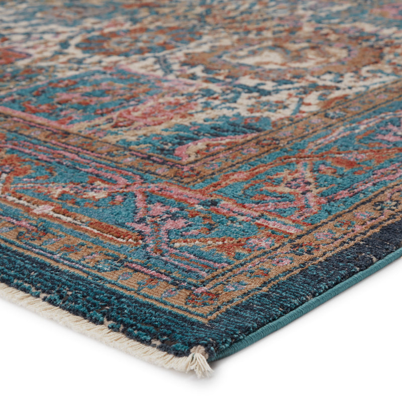 media image for romilly oriental teal rust area rug by jaipur living 2 293